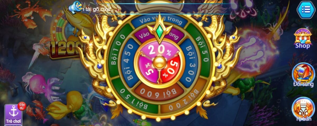 Tính năng Jackpot tại phòng cá