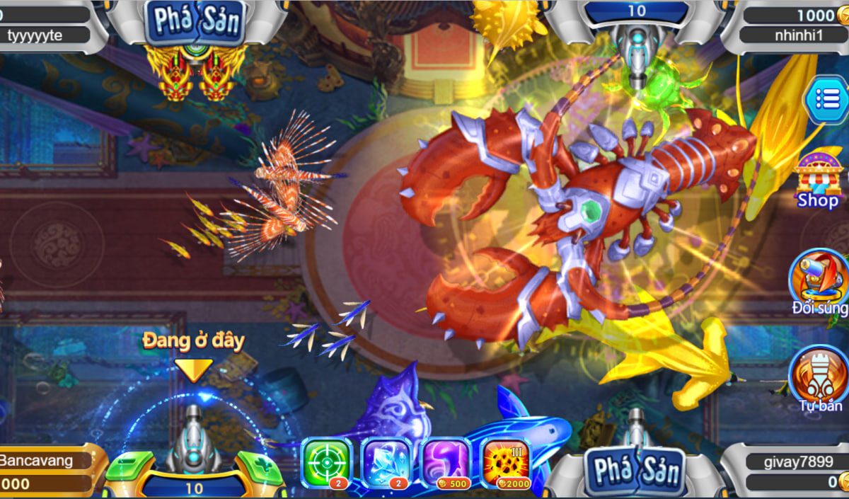 Game bắn cá hay dễ ăn