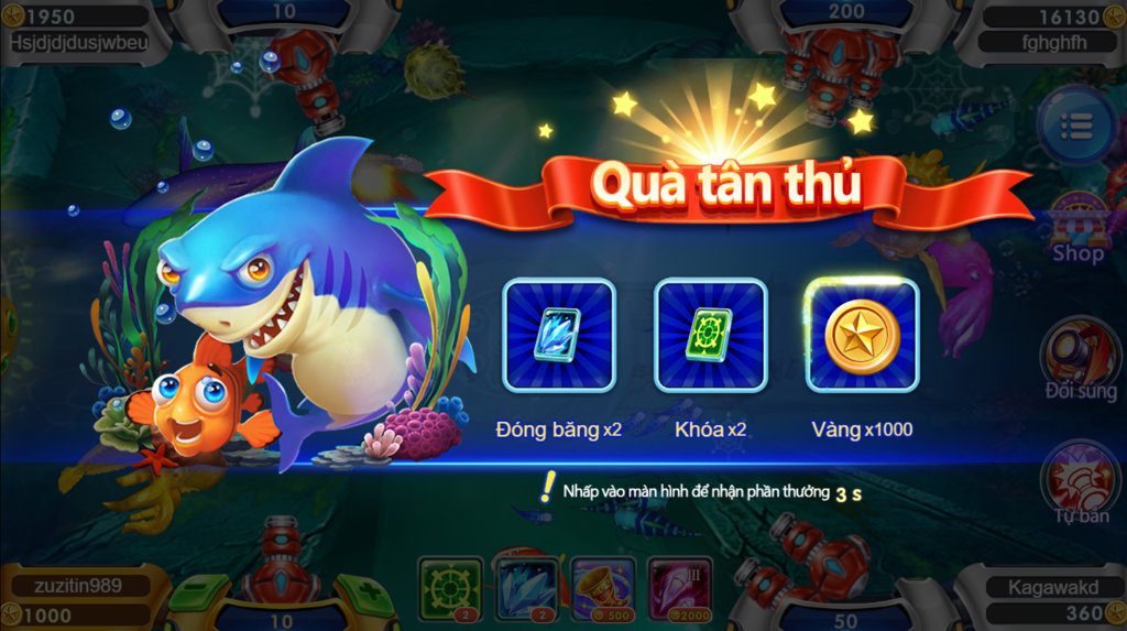 Kiếm tiền từ game bắn cá